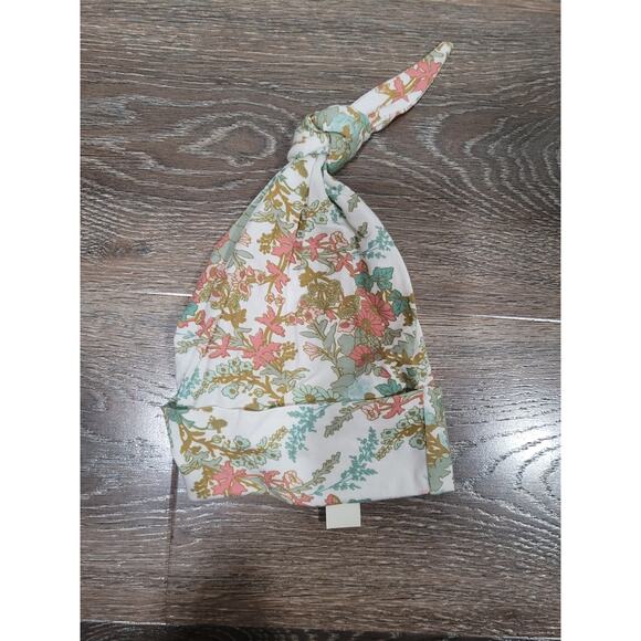 Kate Quinn the Woods Floral Bamboo Baby Girl‎ hat size 6-12 months #8 - Picture 2 of 3